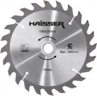 Пиляльний диск HAISSER HS109005 190x30x2,4 Z24